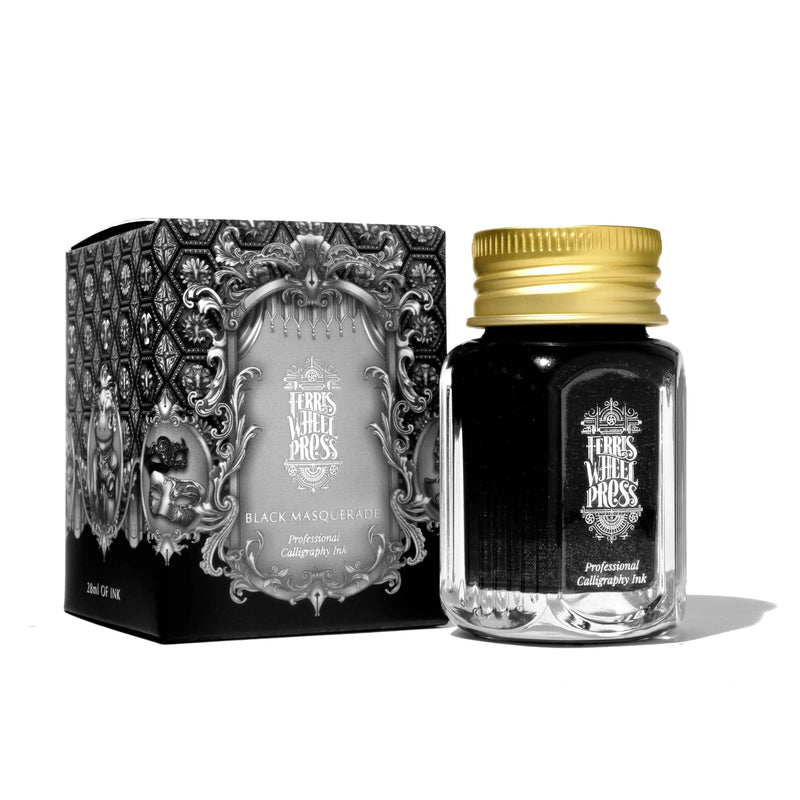 Calligraphy Ink - Black Masquerade