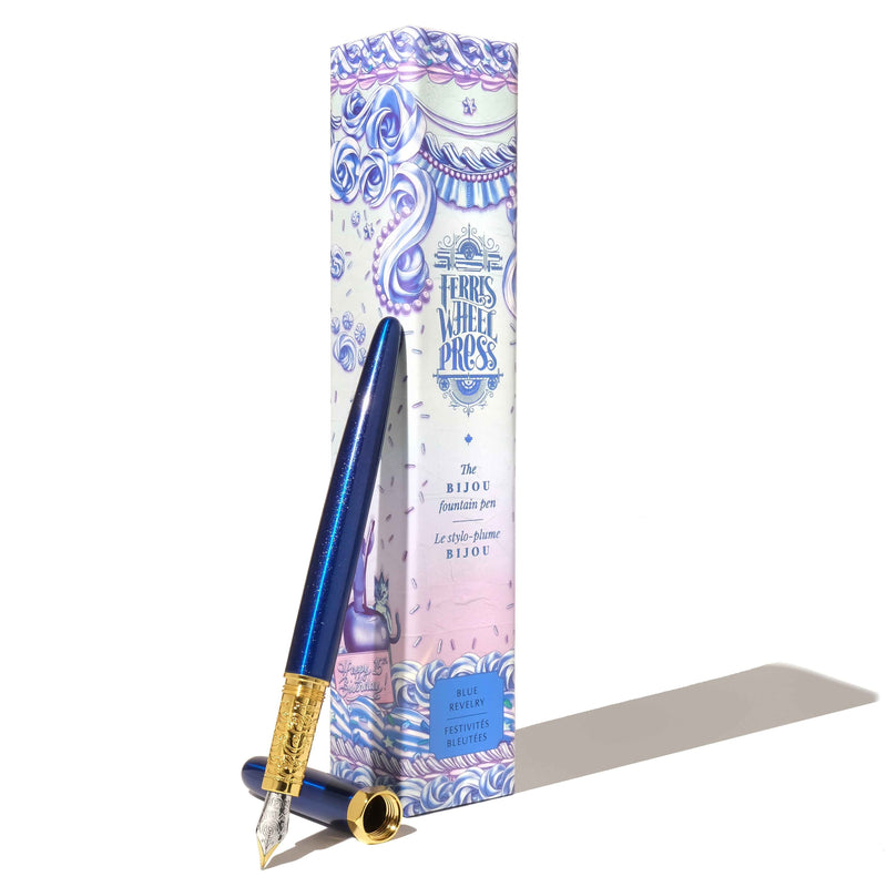 The Bijou Fountain Pen - Blue Revelry