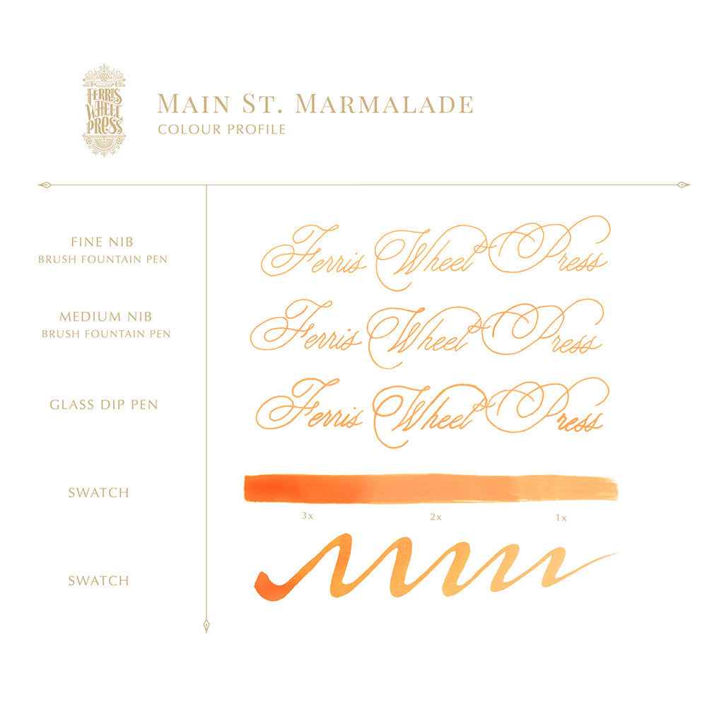 Fountain Pen Ink - Main St. Marmalade