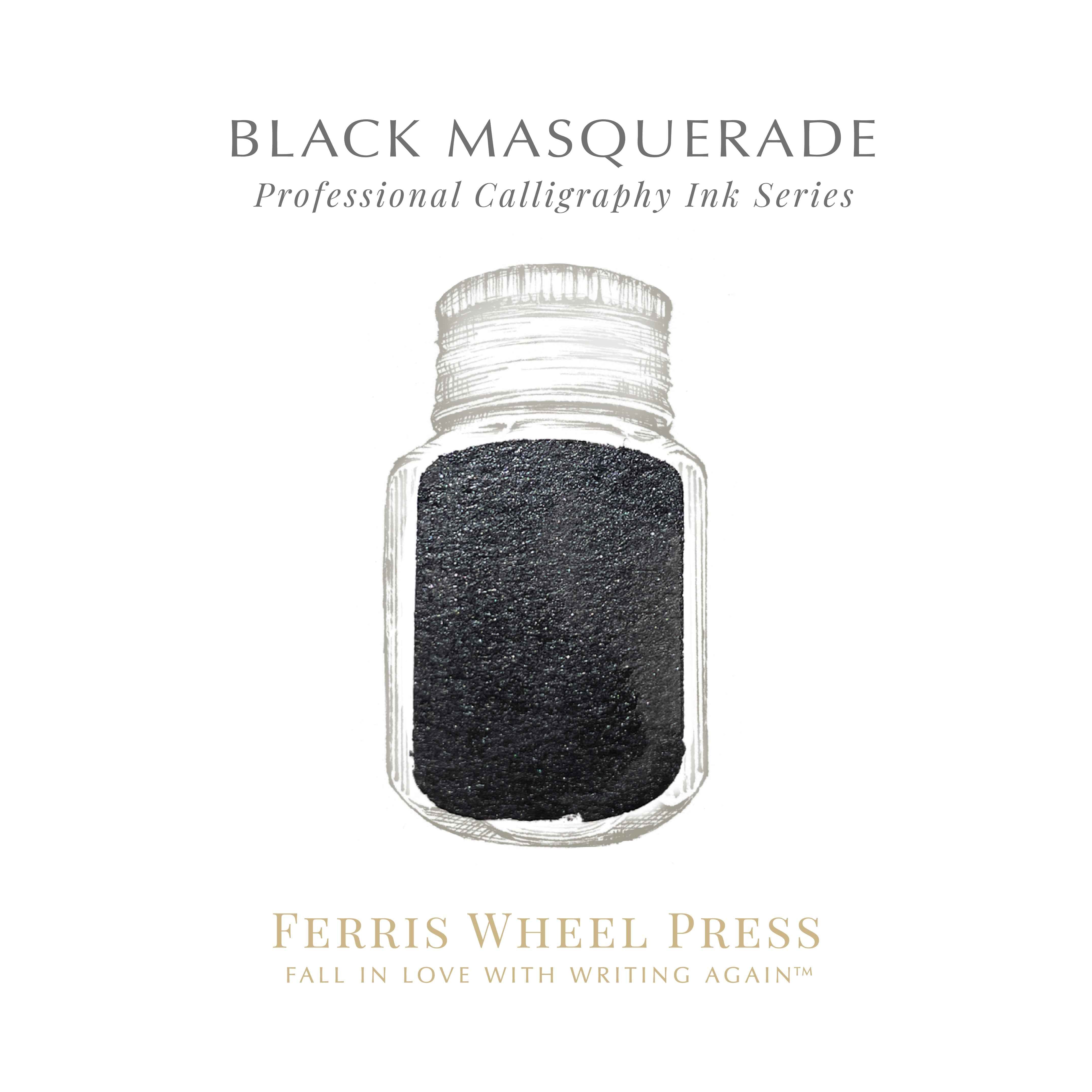Calligraphy Ink - Black Masquerade
