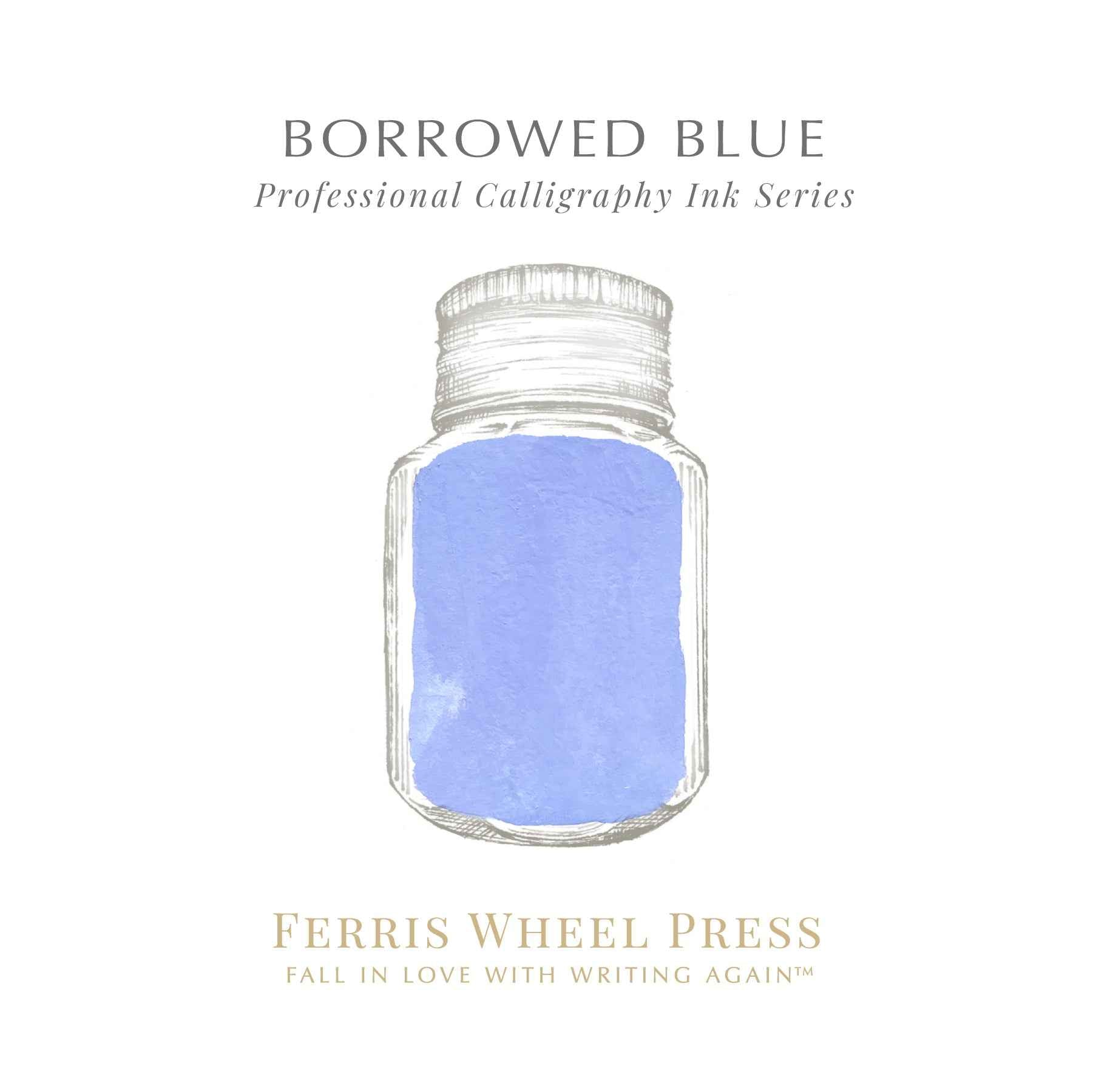 Calligraphy Ink - Borrowed Blue