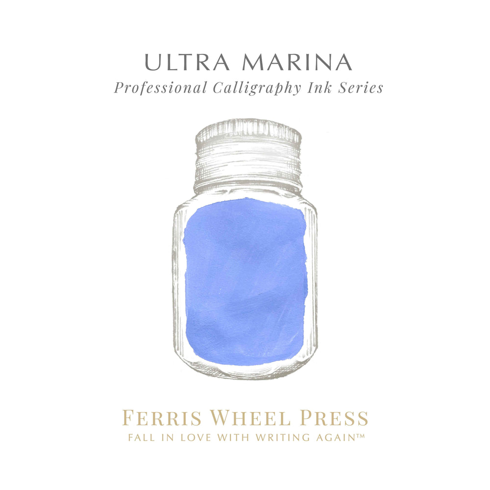 Calligraphy Ink - Ultra Marina