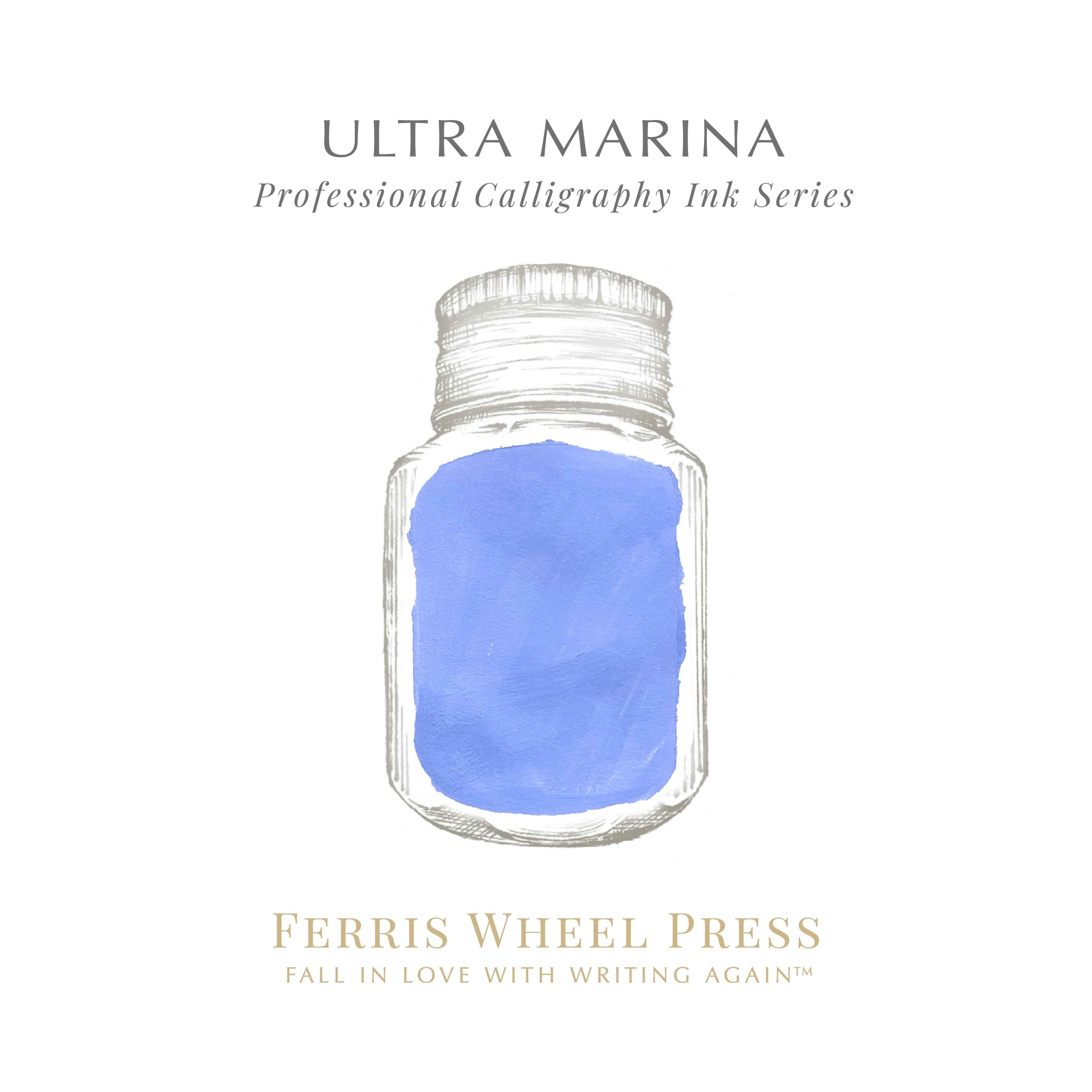 Calligraphy Ink - Ultra Marina