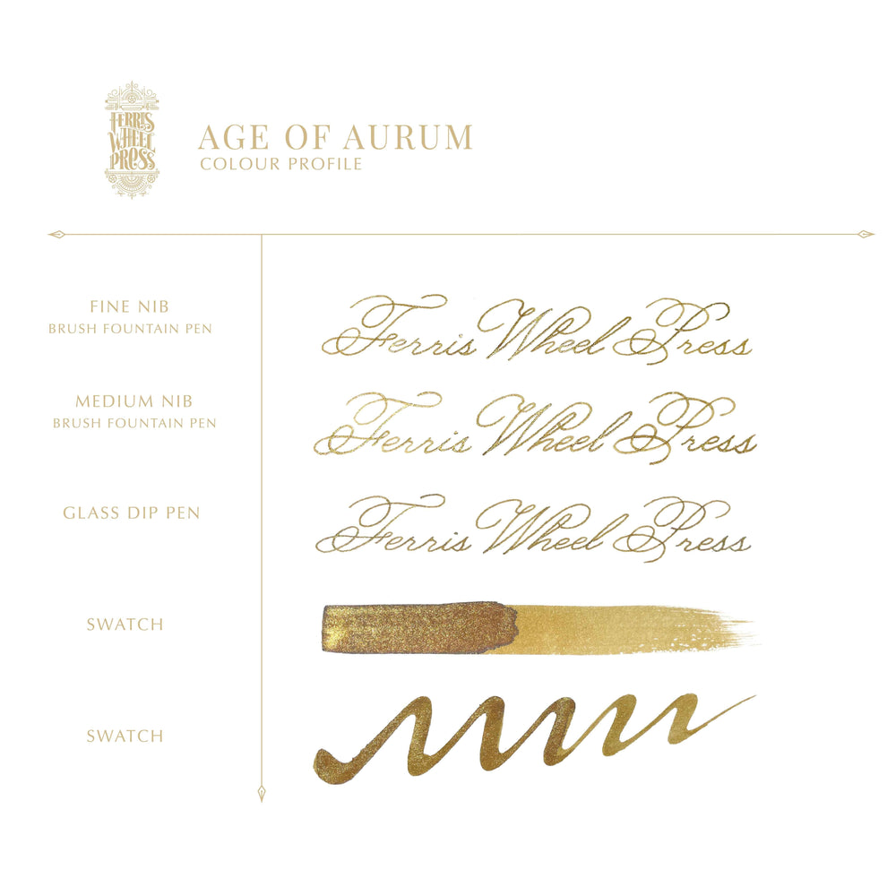 Fountain Pen Ink - Age of Aurum