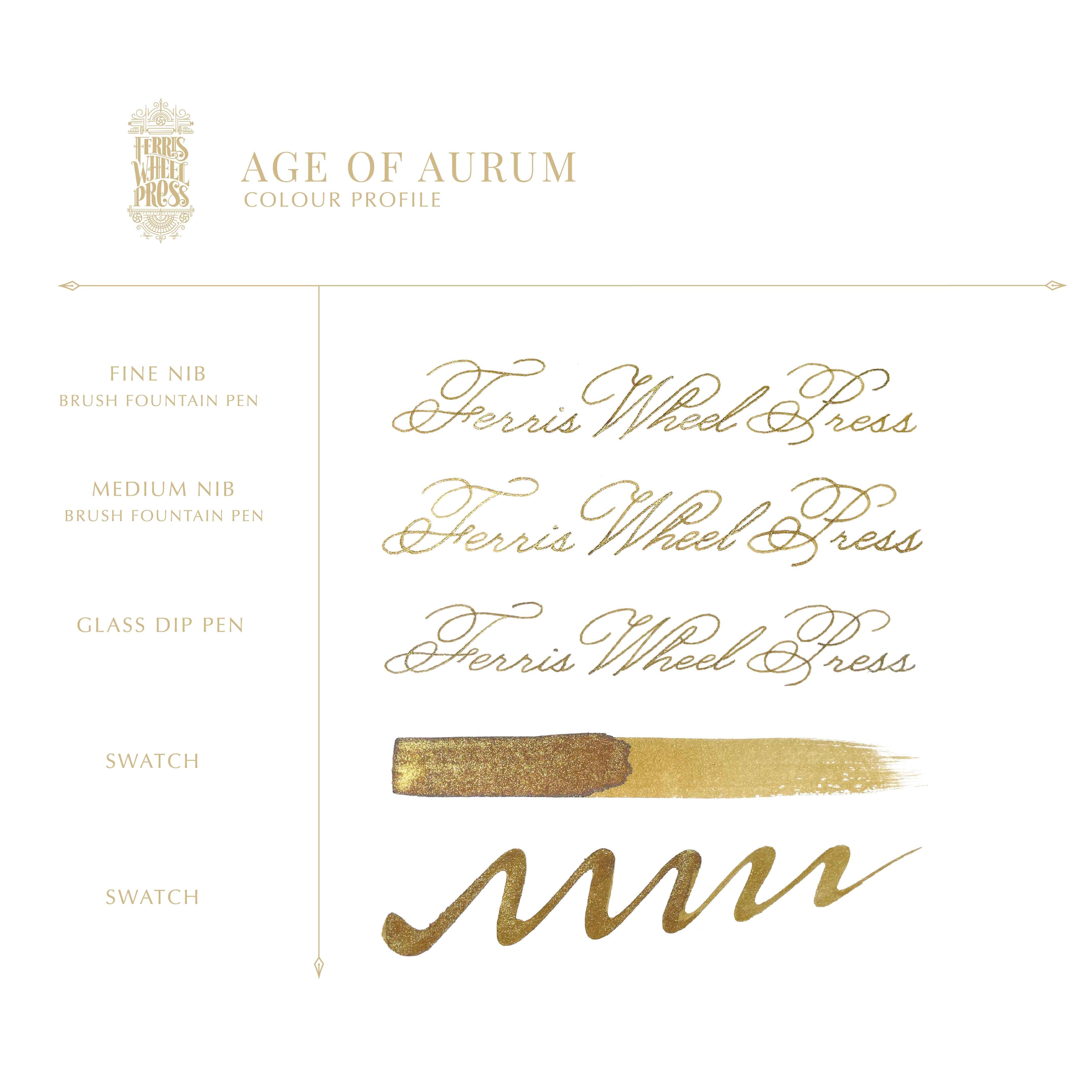 Fountain Pen Ink - Age of Aurum
