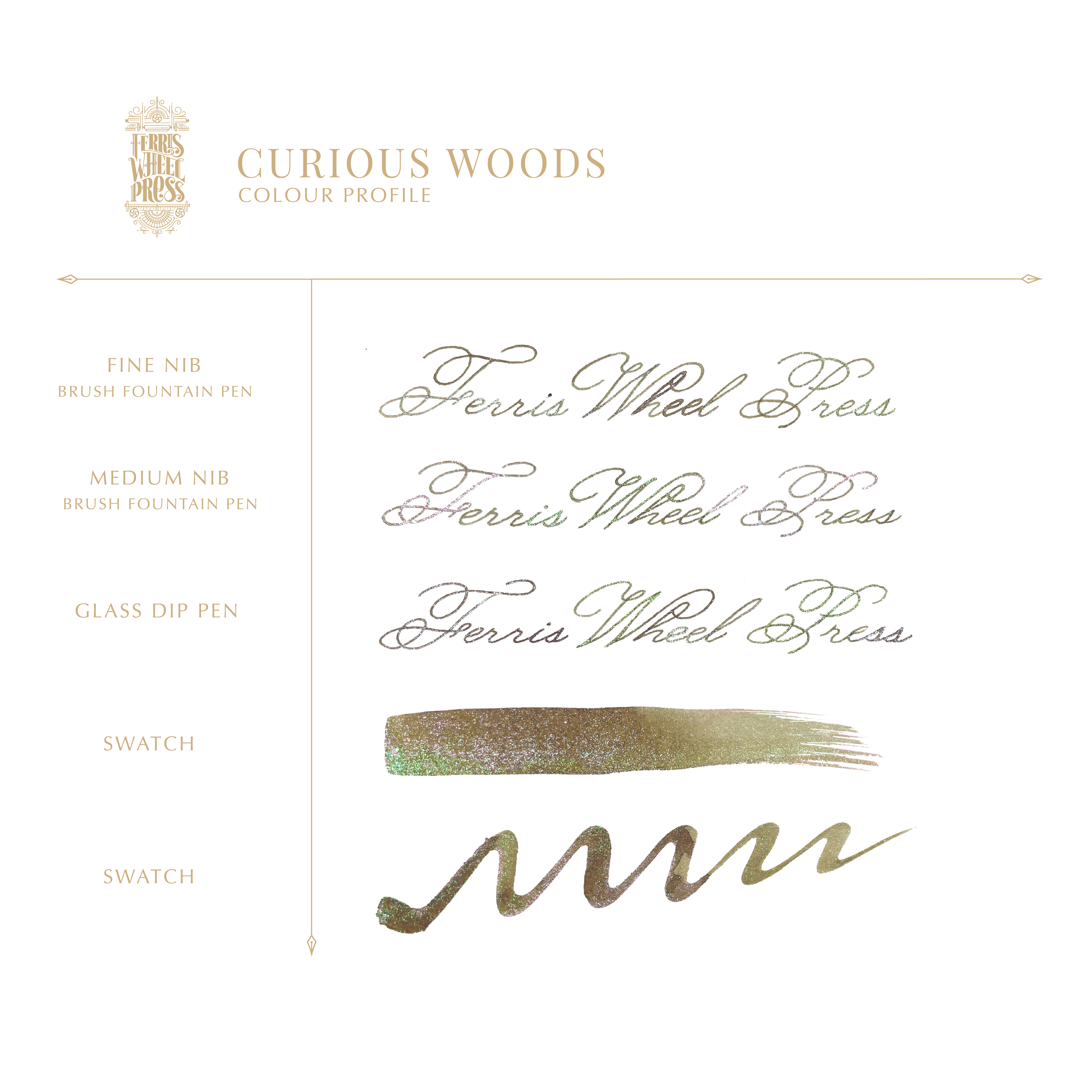 Fountain Pen Ink - Curious Woods