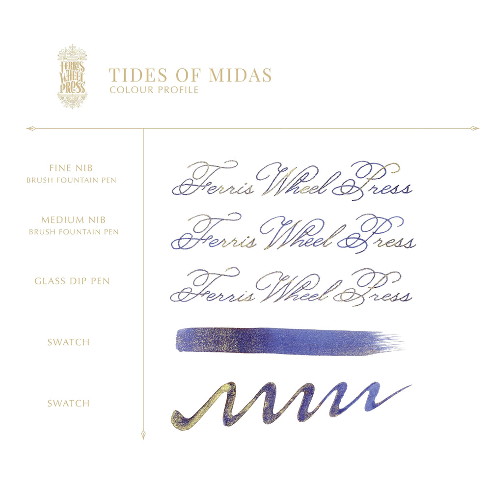 Fountain Pen Ink - Tides of Midas