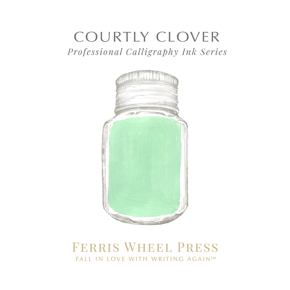 Calligraphy Ink - Courtly Clover