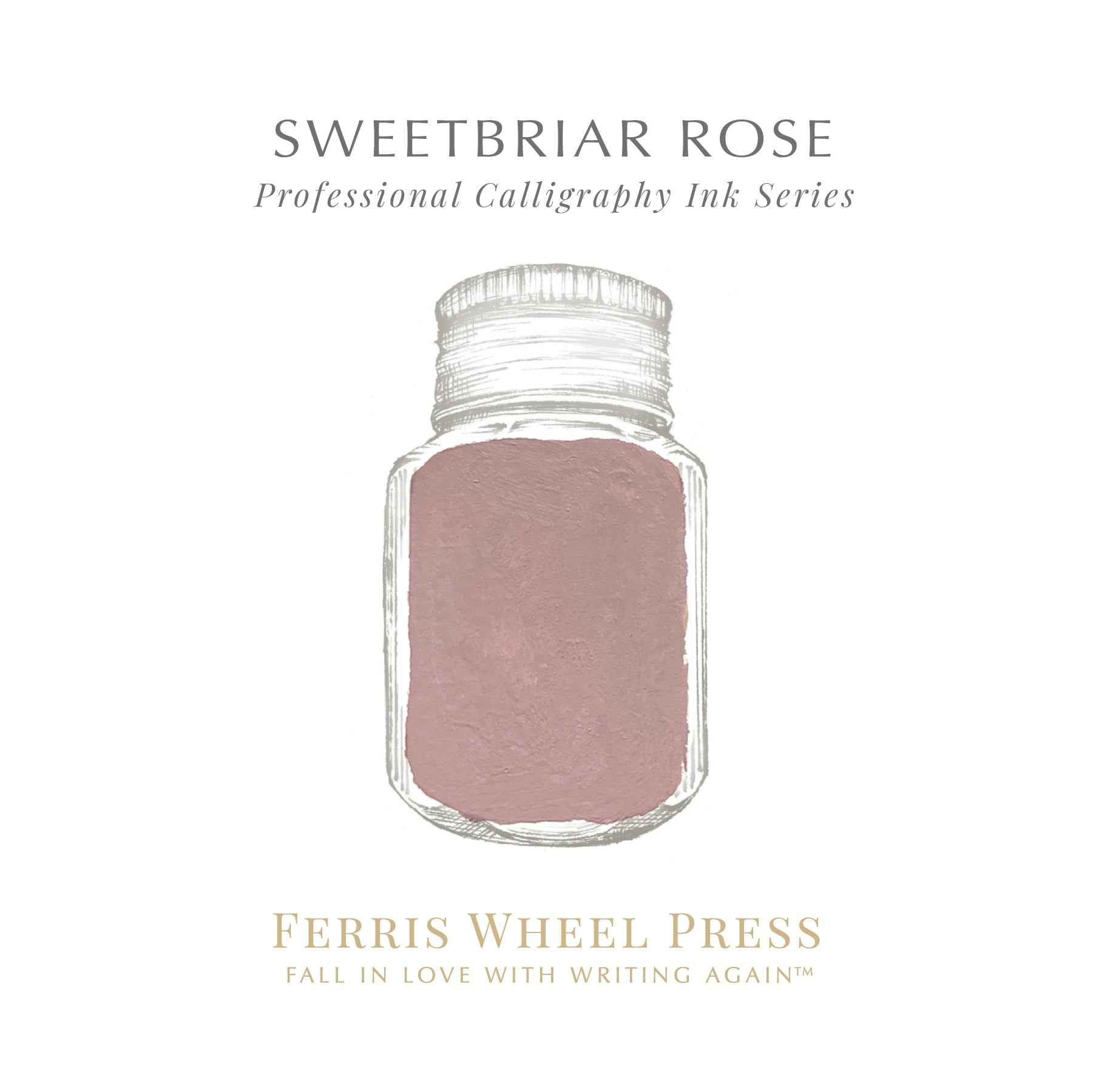 Calligraphy Ink - Sweetbriar Rose