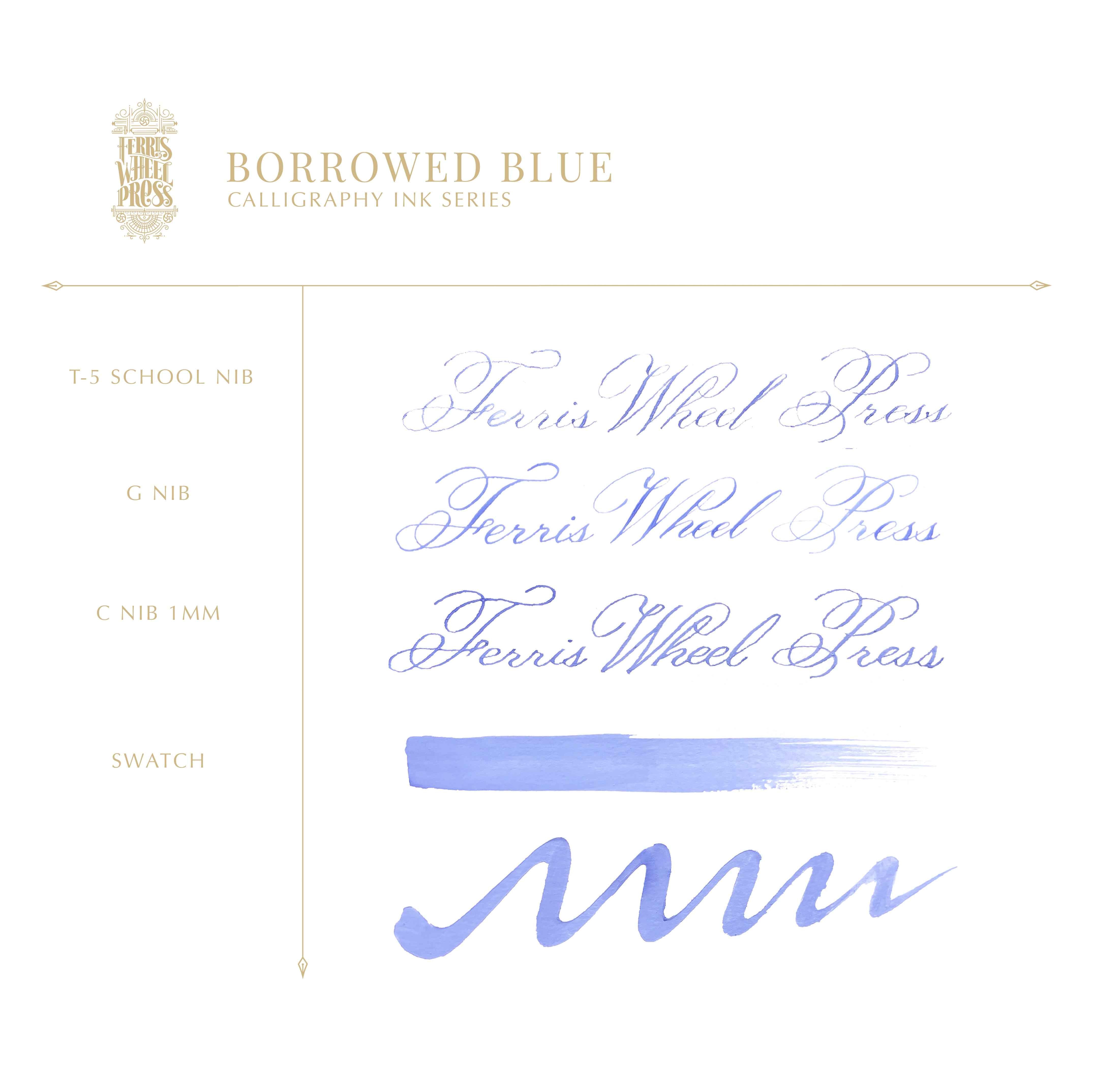 Calligraphy Ink - Borrowed Blue
