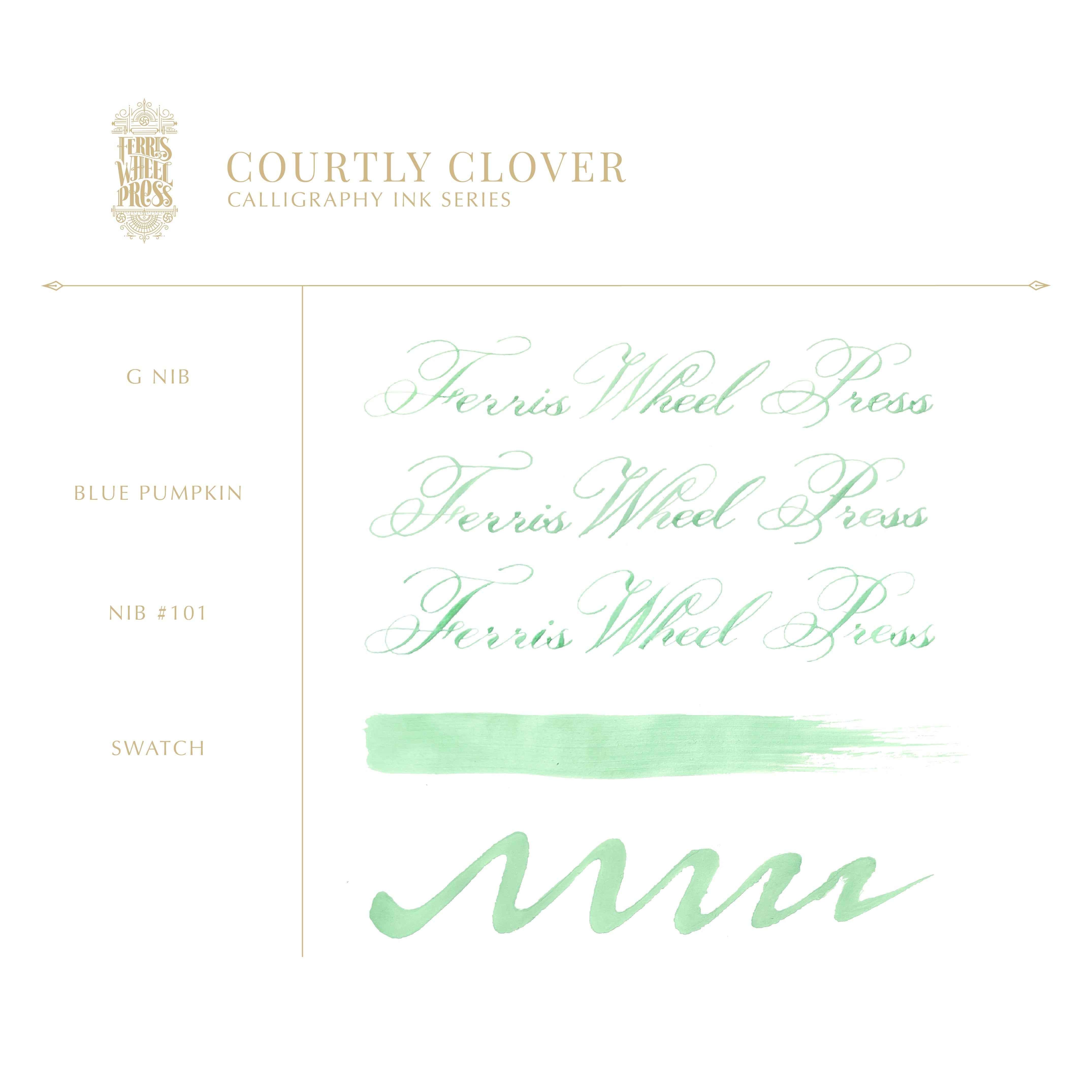 Calligraphy Ink - Courtly Clover