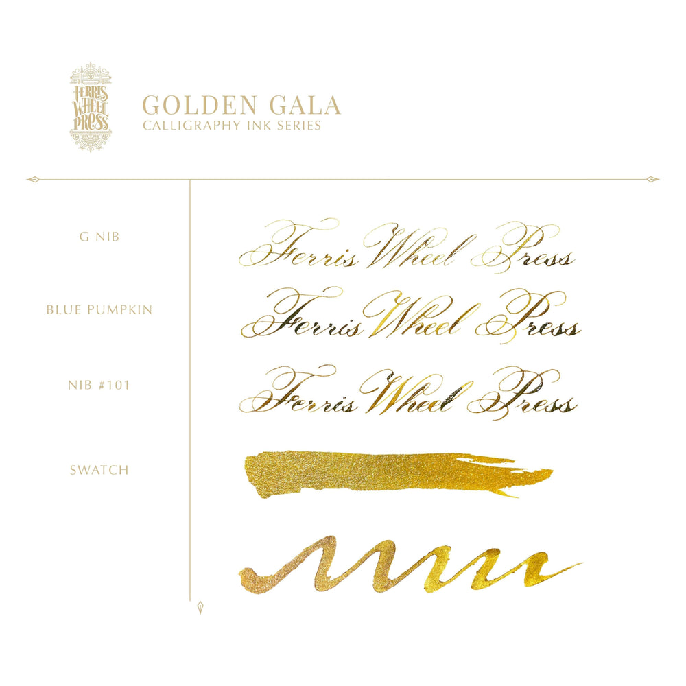 Calligraphy Ink - Golden Gala