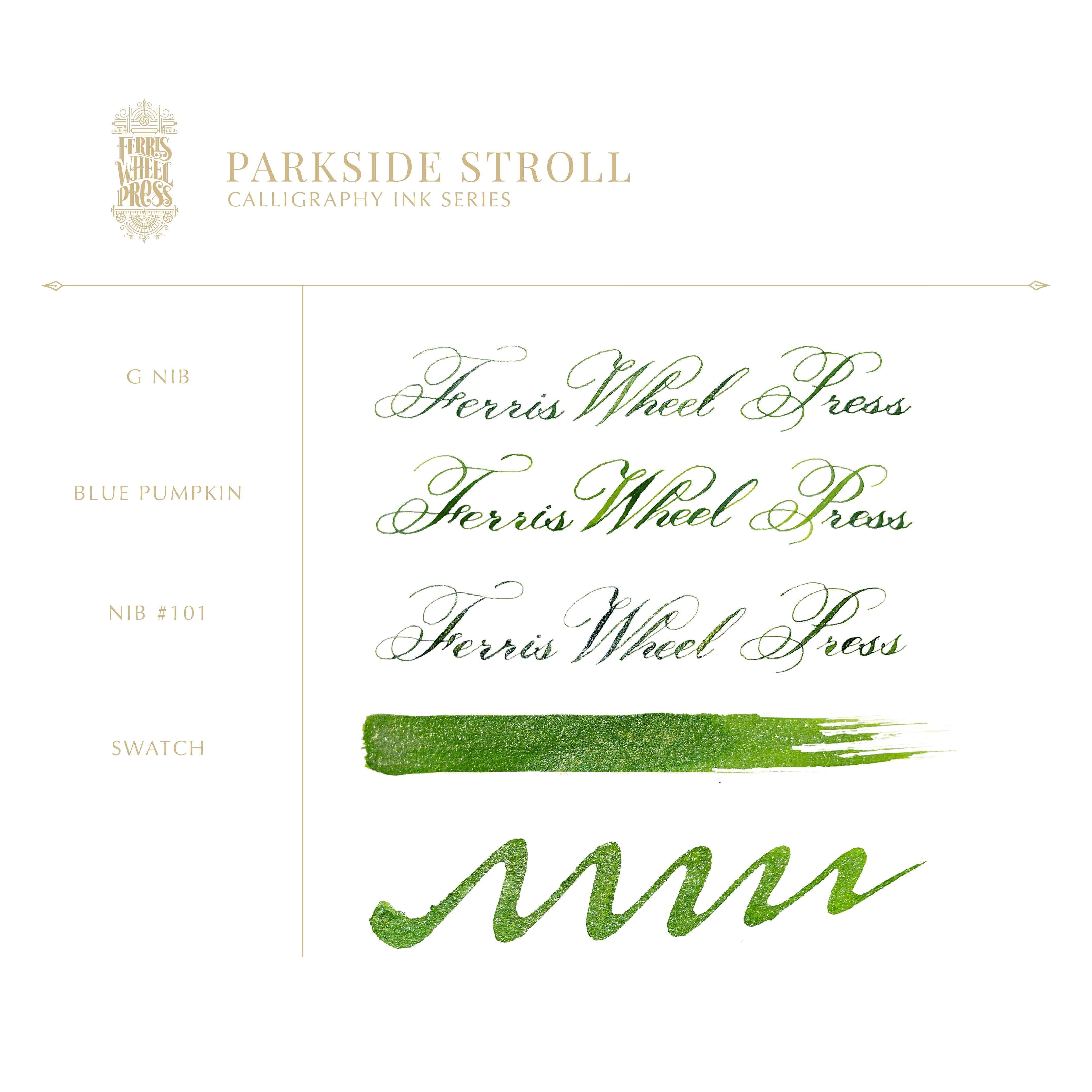 Calligraphy Ink - Parkside Stroll