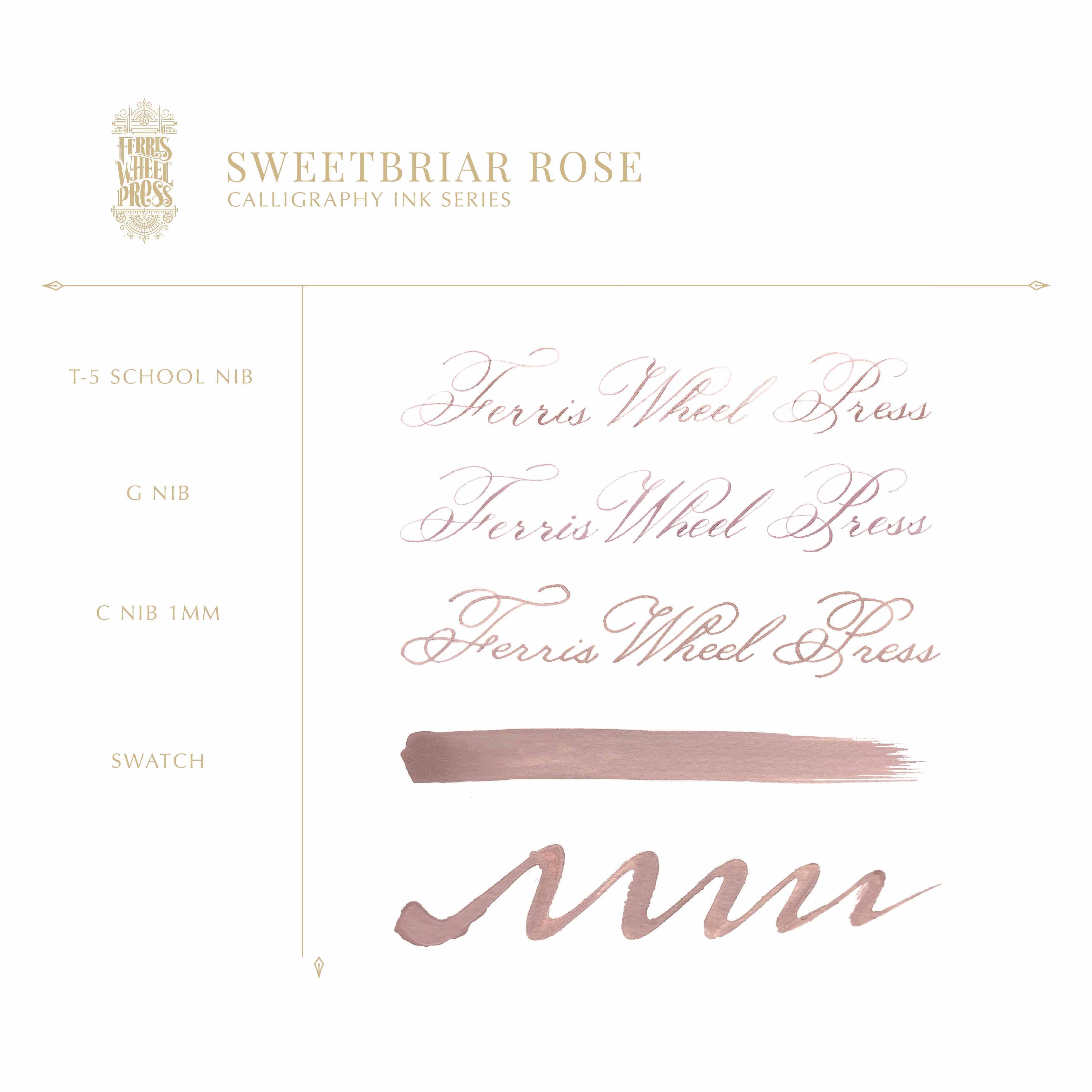 Calligraphy Ink - Sweetbriar Rose