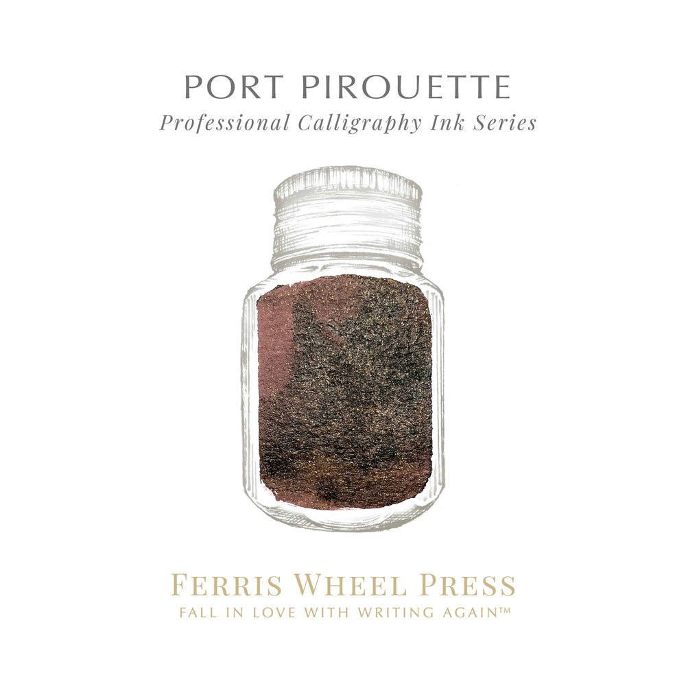Calligraphy Ink - Port Pirouette