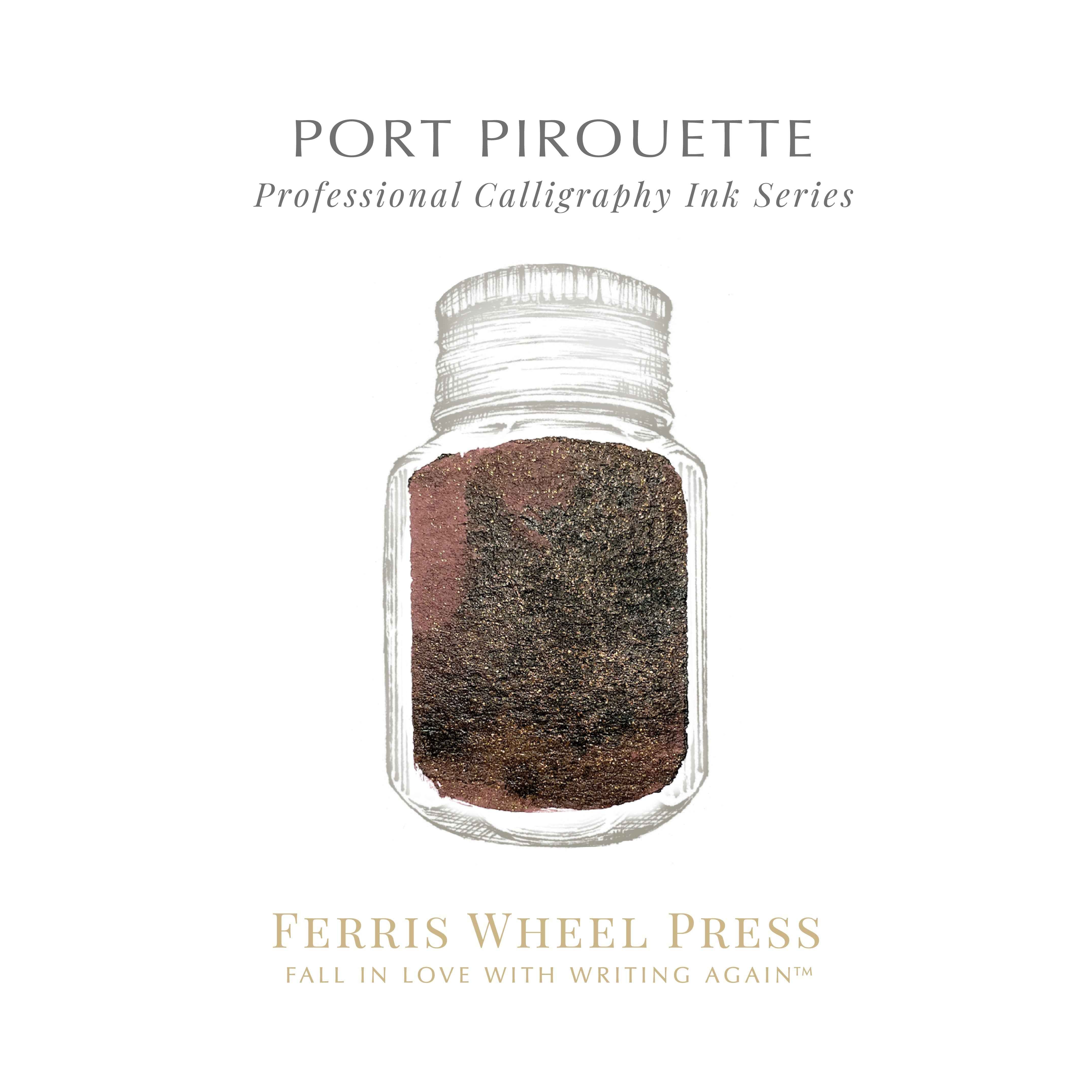 Calligraphy Ink - Port Pirouette