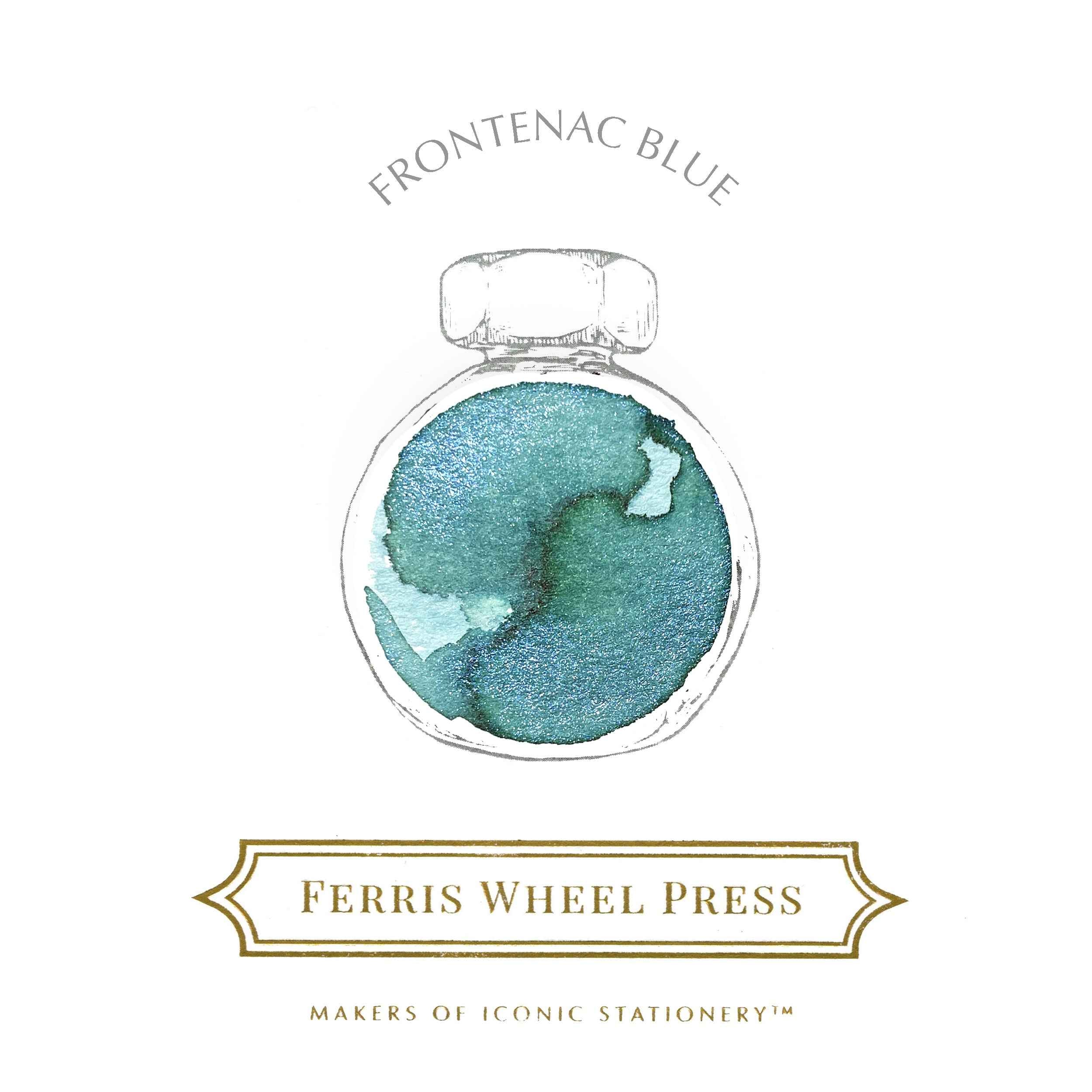 Fountain Pen Ink - Frontenac Blue
