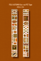 Folk Autumn Transparent Tape