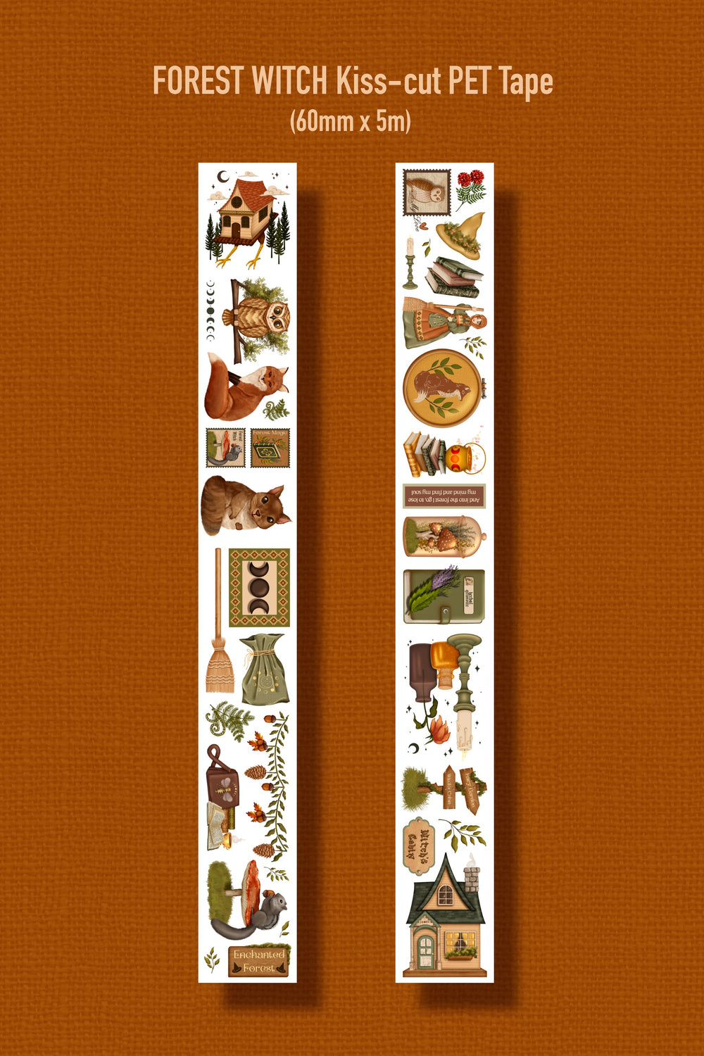 Forest Witch Transparent Tape
