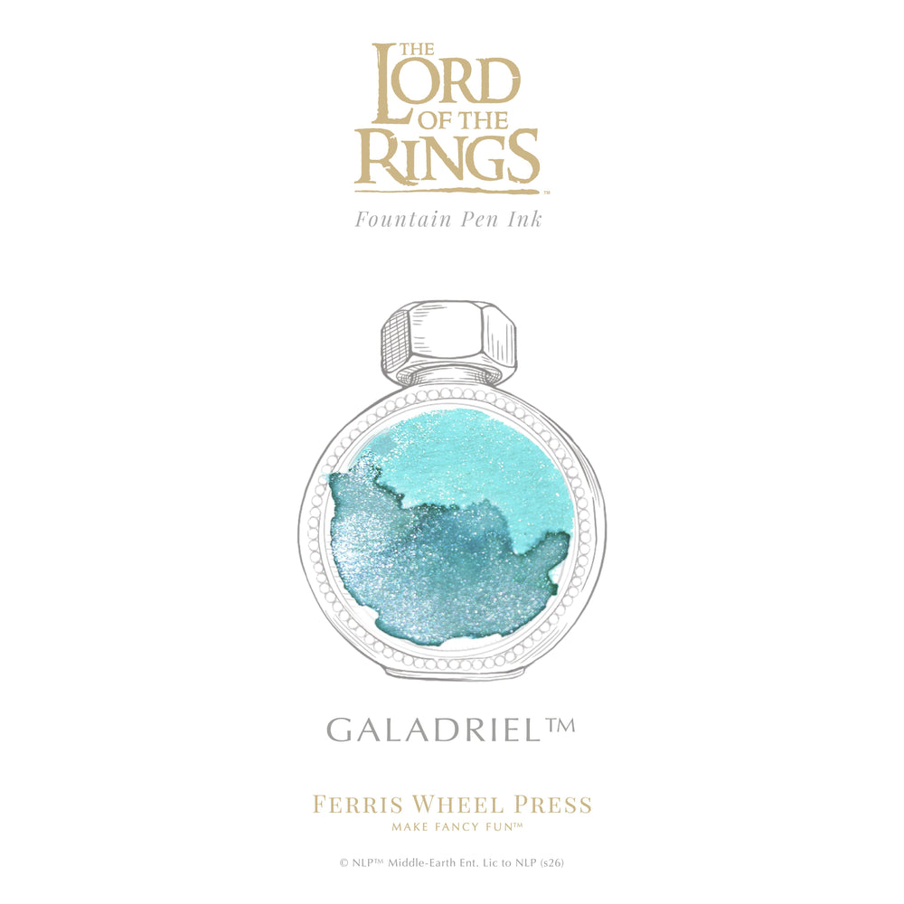 Fountain Pen Ink - Galadriel - ink swatch