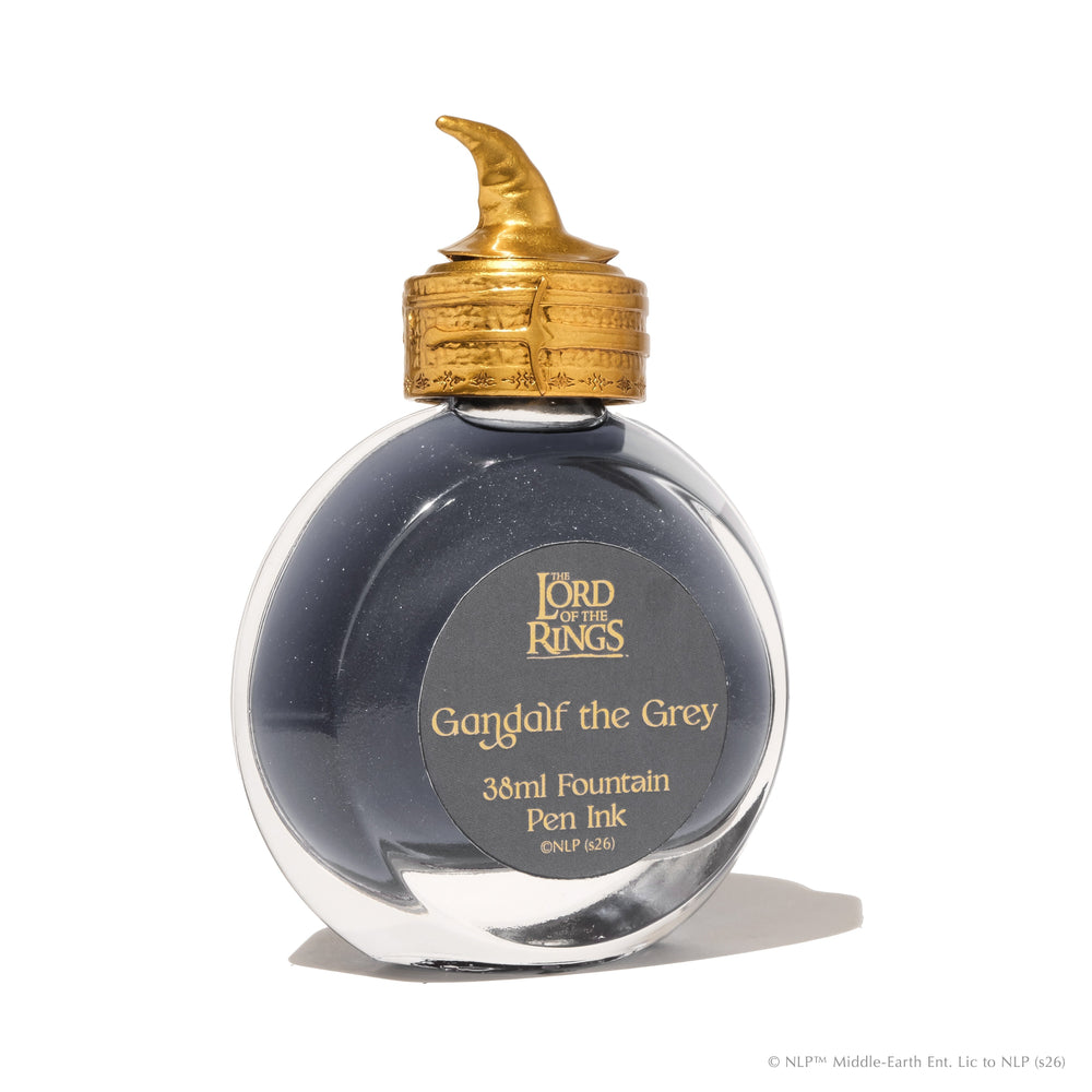 Fountain Pen Ink - Gandalf the Grey - bottle, back