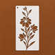 Ghost Lily Stencil