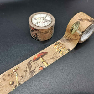 Vintage Mushrooms Washi Tape