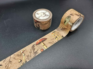 Vintage Mushrooms Washi Tape