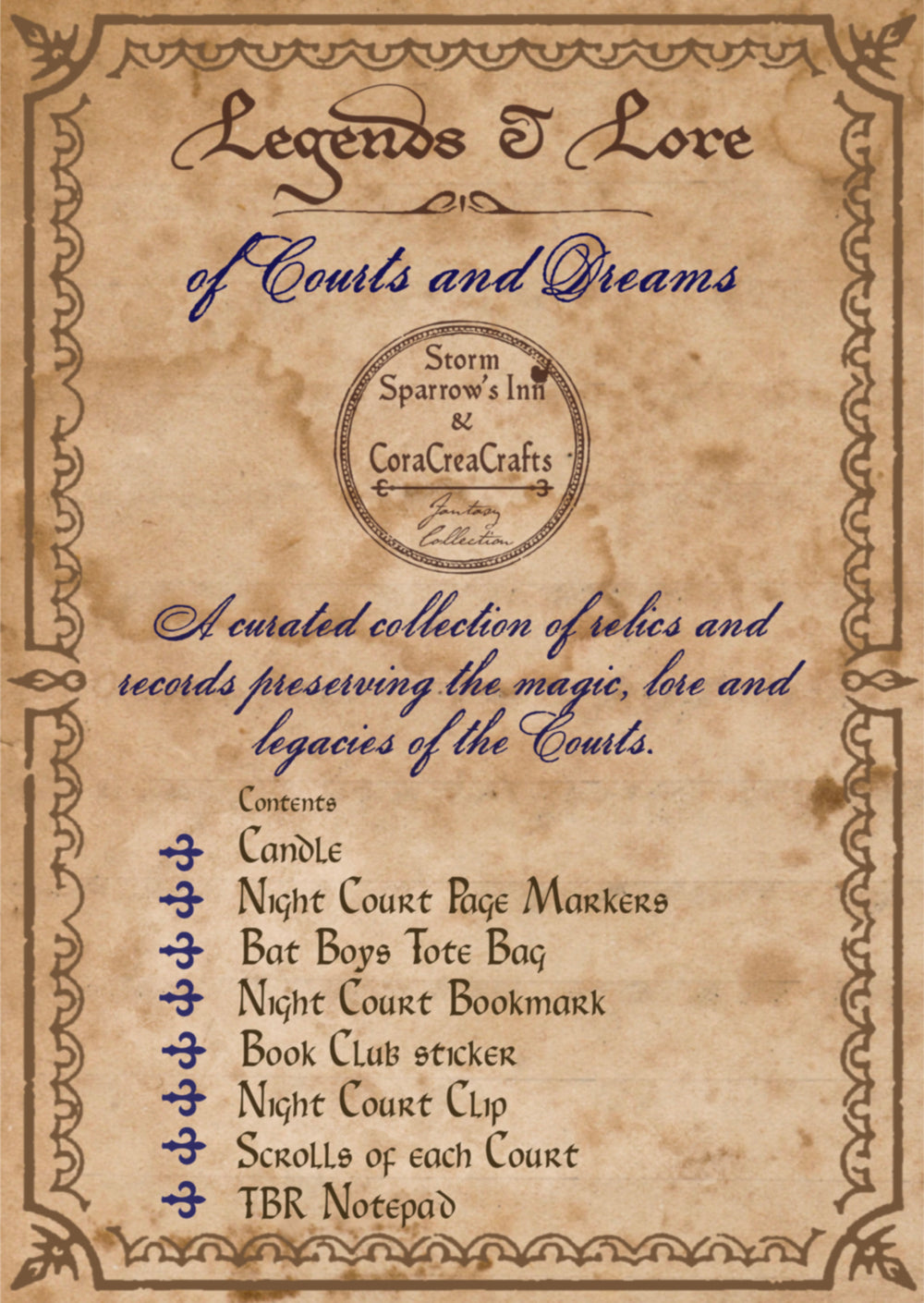Legends & Lore - Of Courts & Dreams