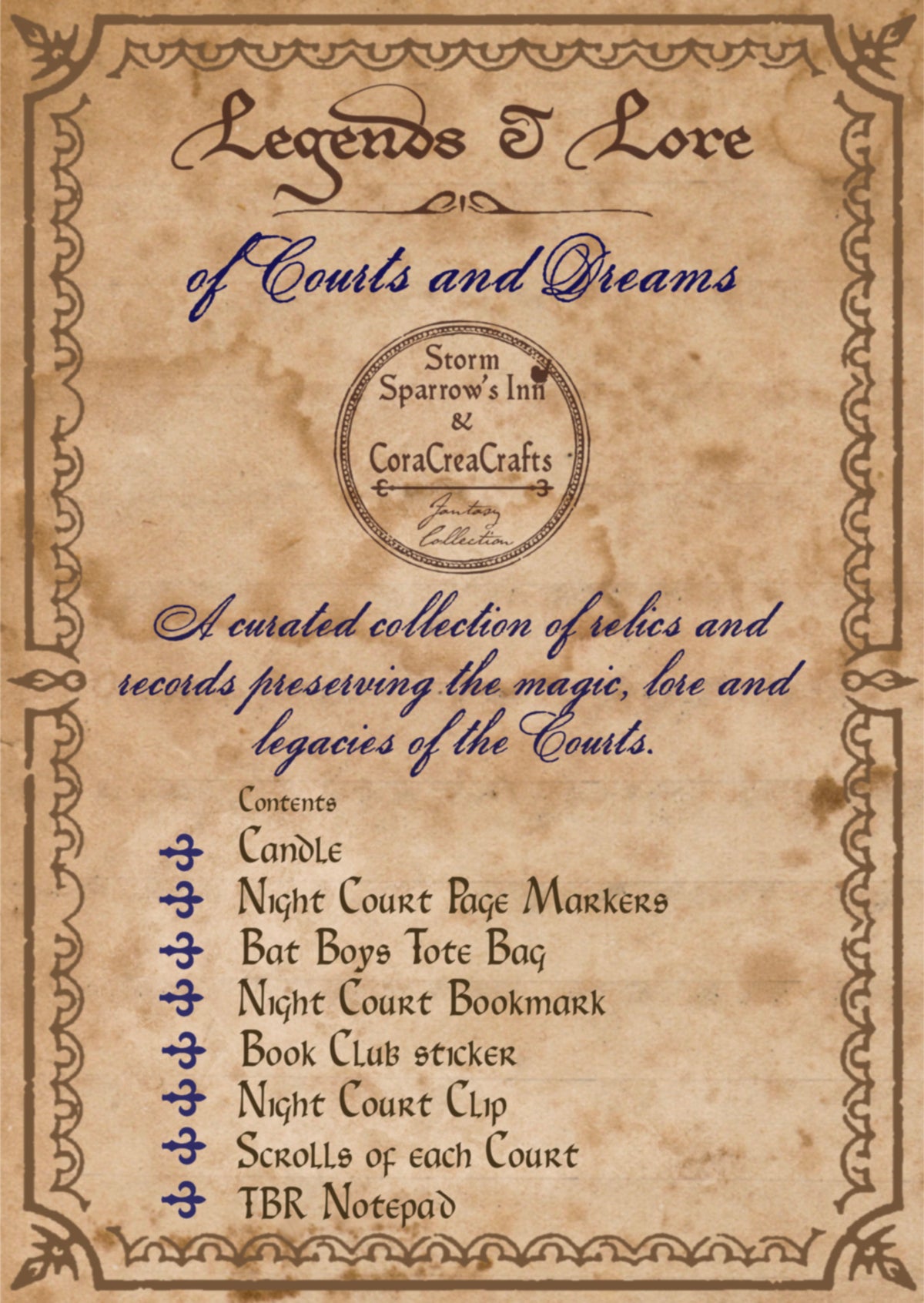 Legends & Lore - Of Courts & Dreams