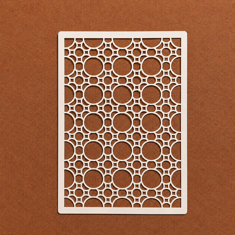 Ink Drops Stencil