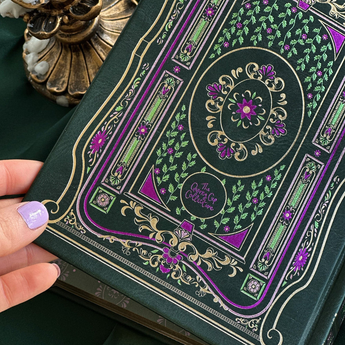 Literati Journal - Forest Green Dotted - 5