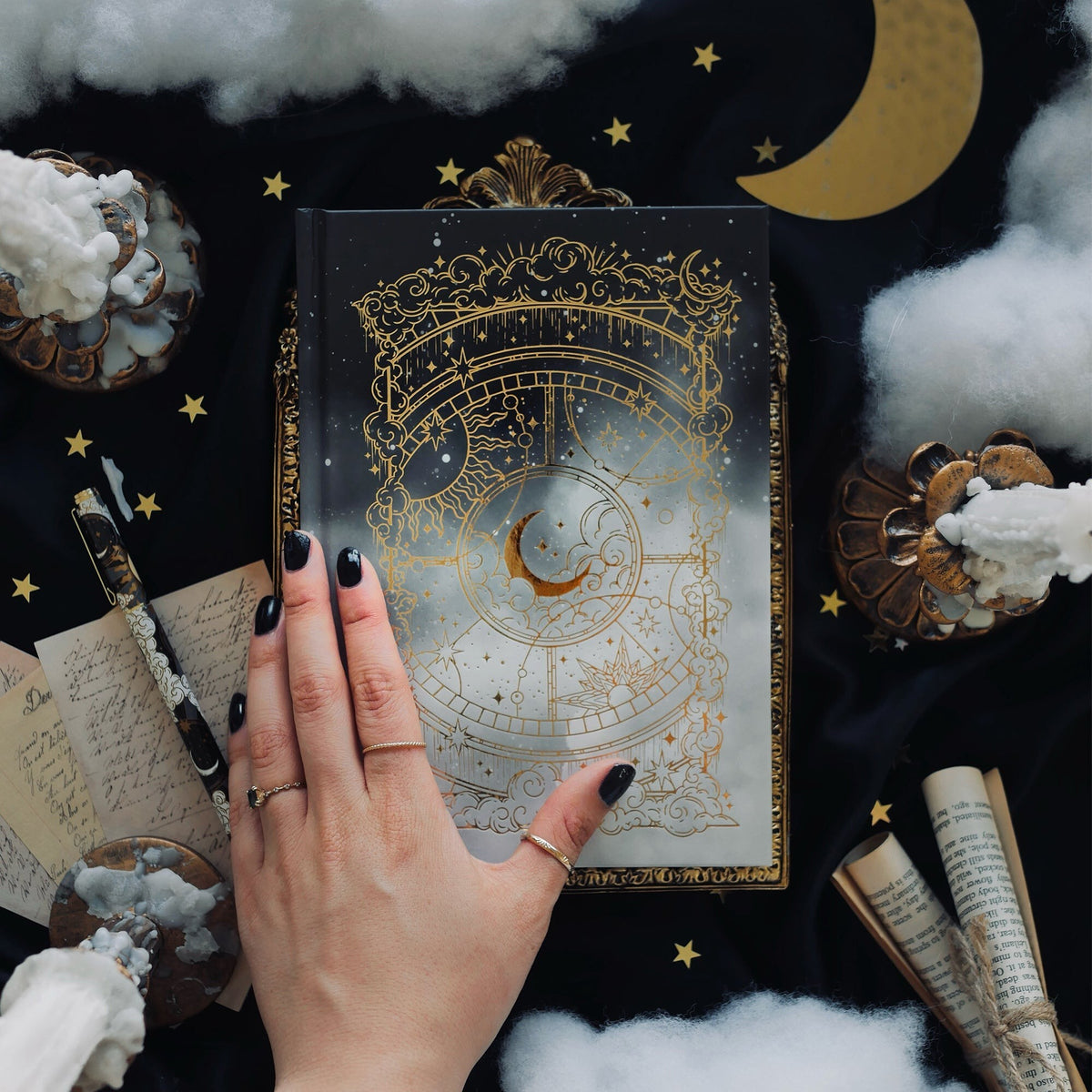 Otherworldly Journal - Black Dotted