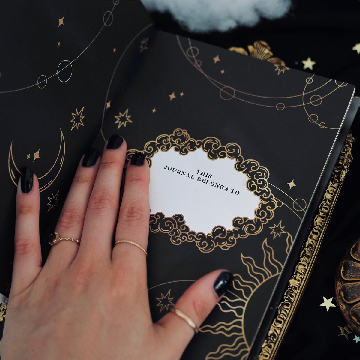 Otherworldly Journal - Black Dotted - 2