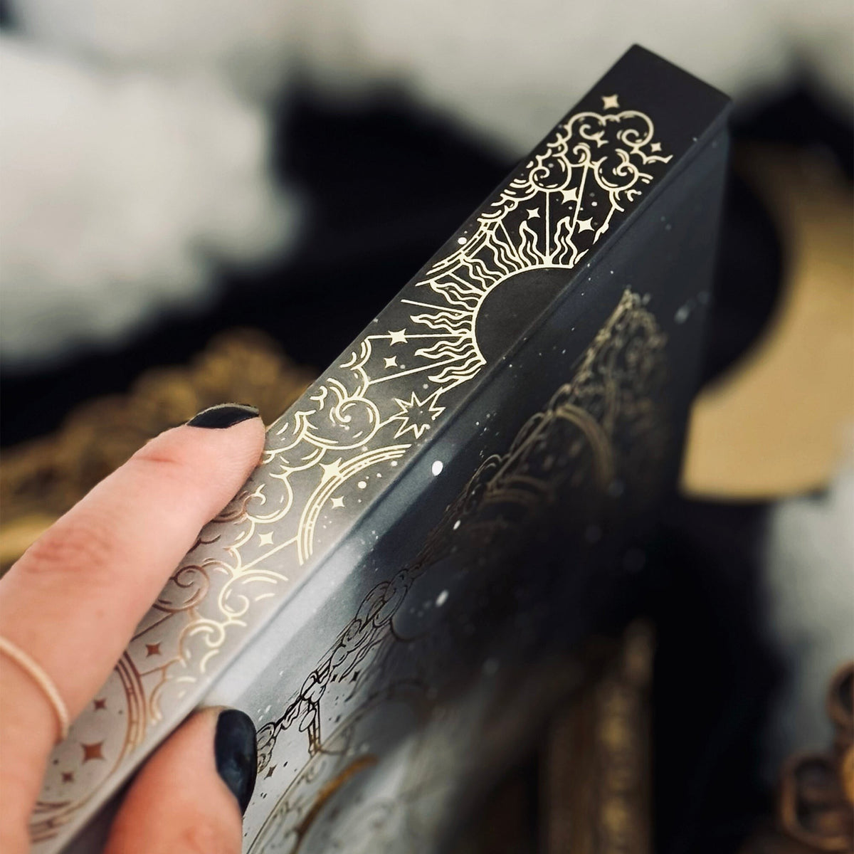 Otherworldly Journal - Black Dotted - 3