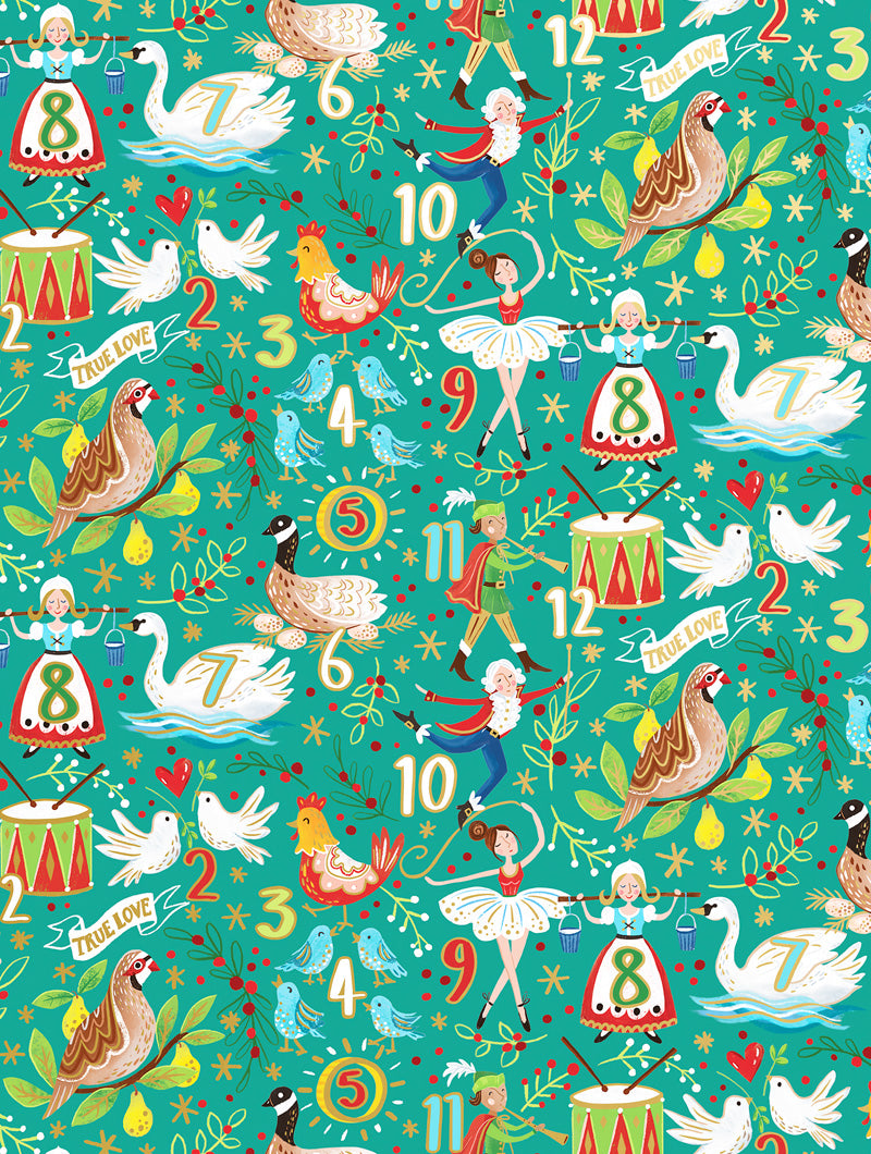 Festive Tissue Papers (New Designs)