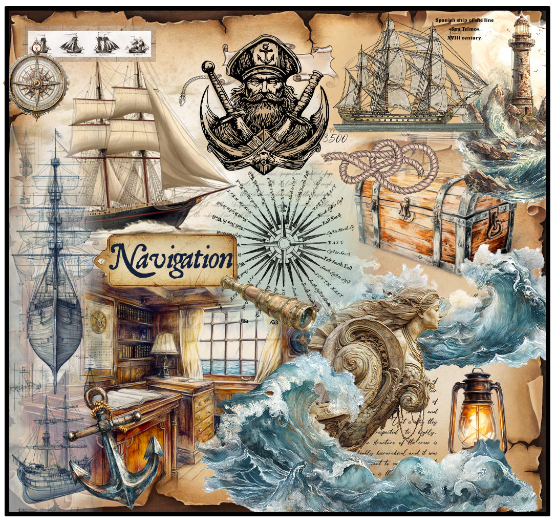 2025年レディースファッション福袋 Vintage Craft CoraCreaCrafts – Box スクラップブッキング