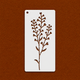 Lavander Sprig Stencil