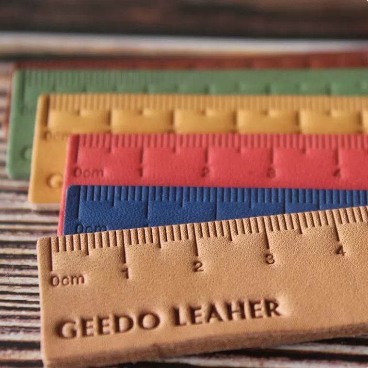 Leather Ruler Mini Charm