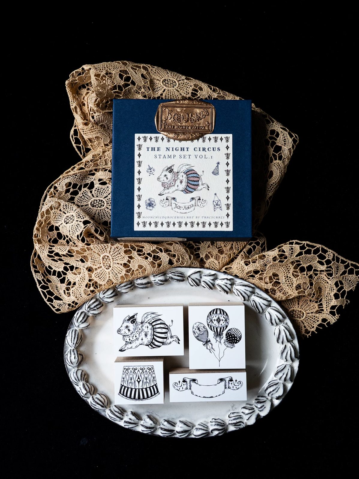 The Maze Circus Stamp Set