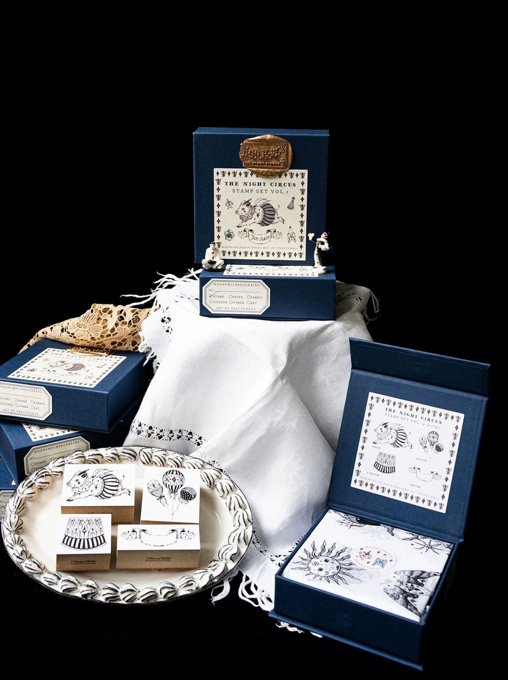 The Maze Circus Stamp Set