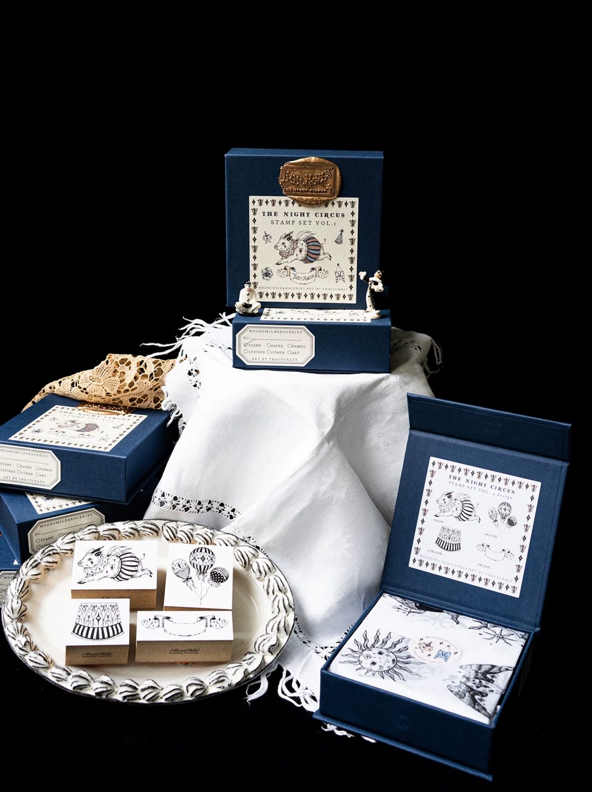 The Maze Circus Stamp Set