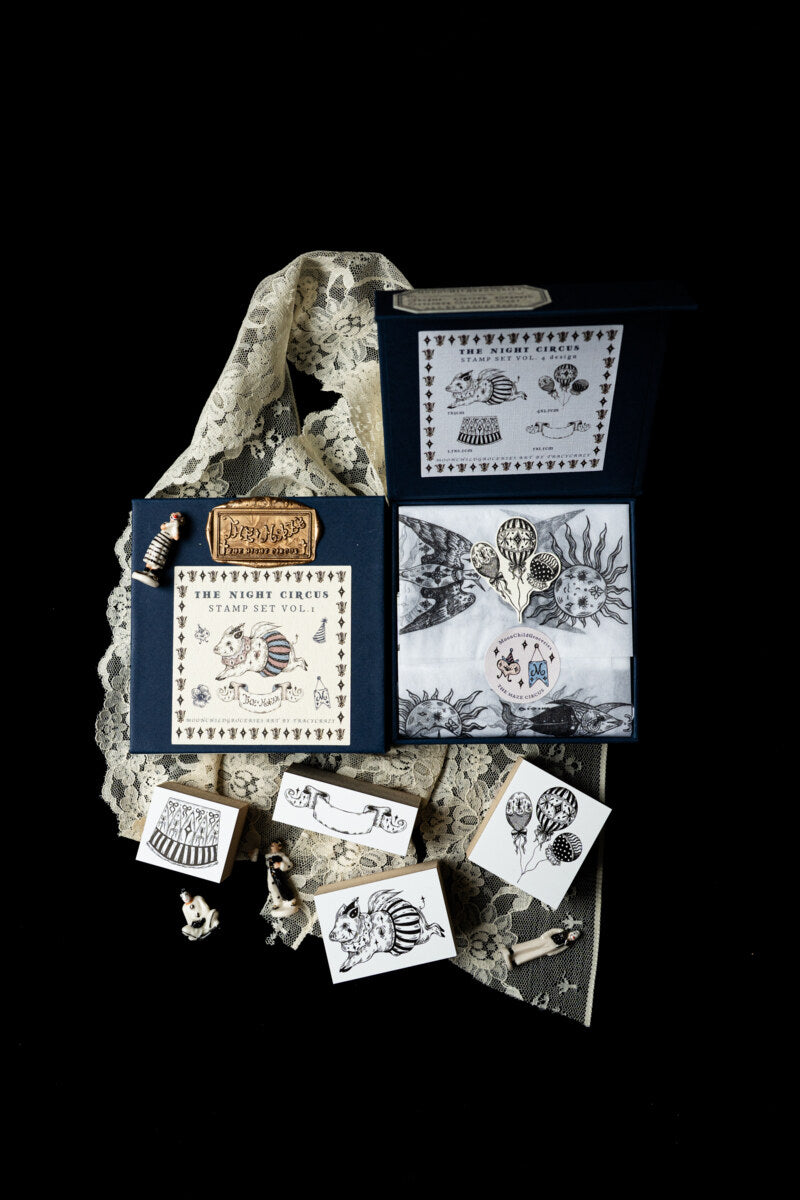 The Maze Circus Stamp Set