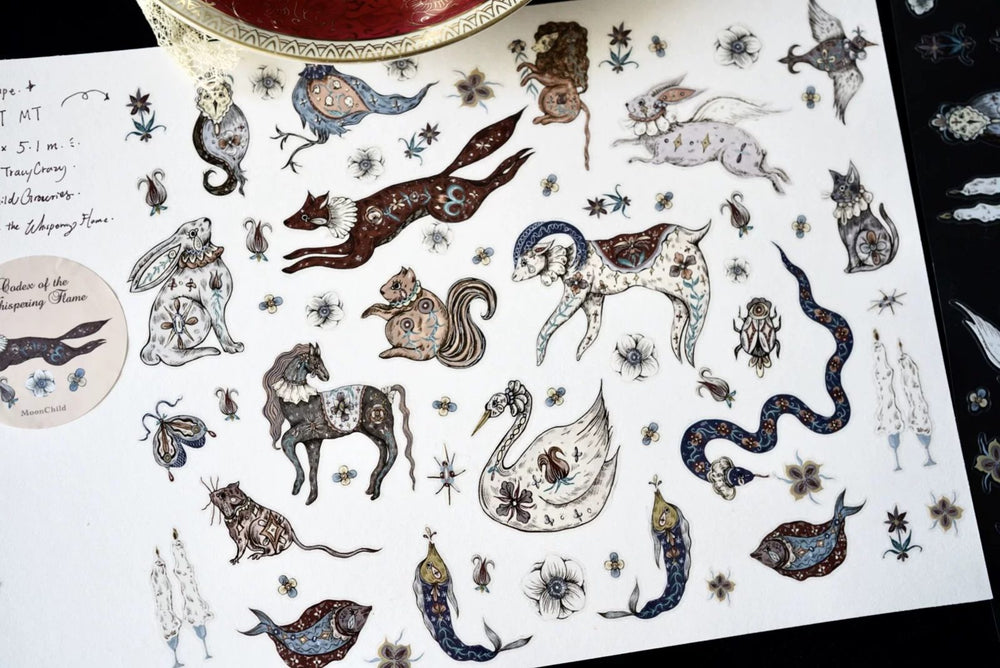 Animal Totem Transparent Tape