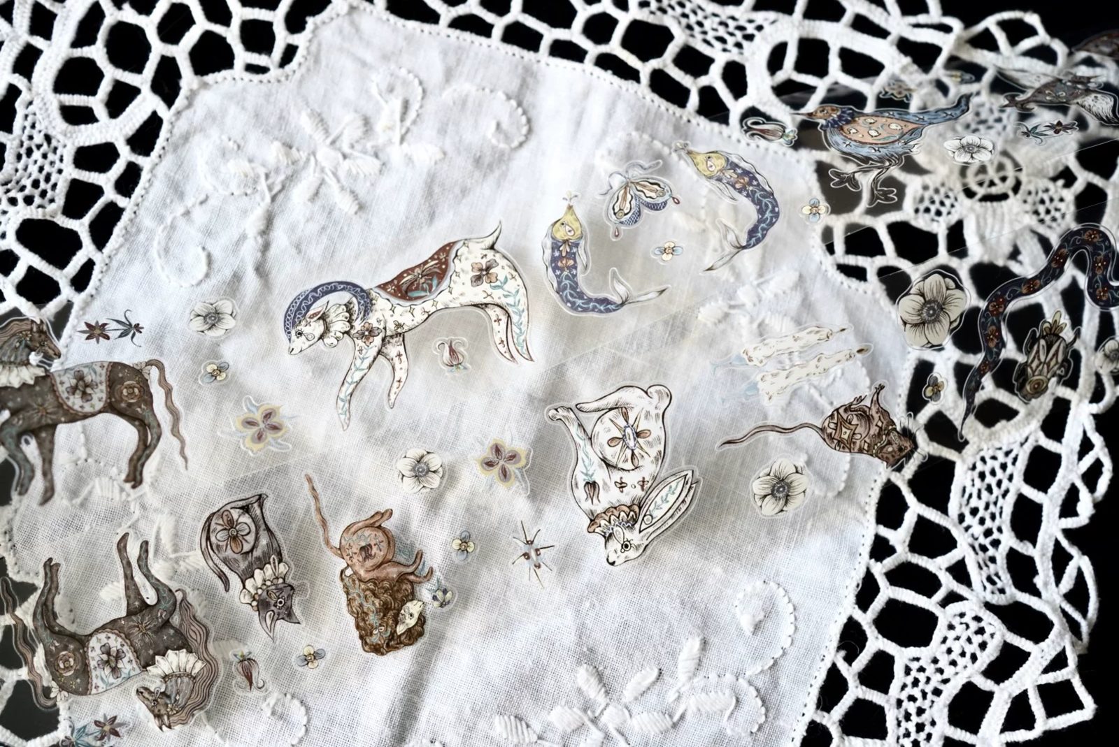 Animal Totem Transparent Tape