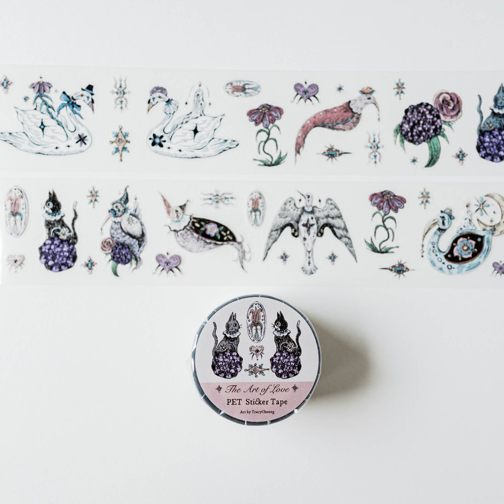 The Art of Love Wedding Tapes - The Rendezvous - PET, die-cut