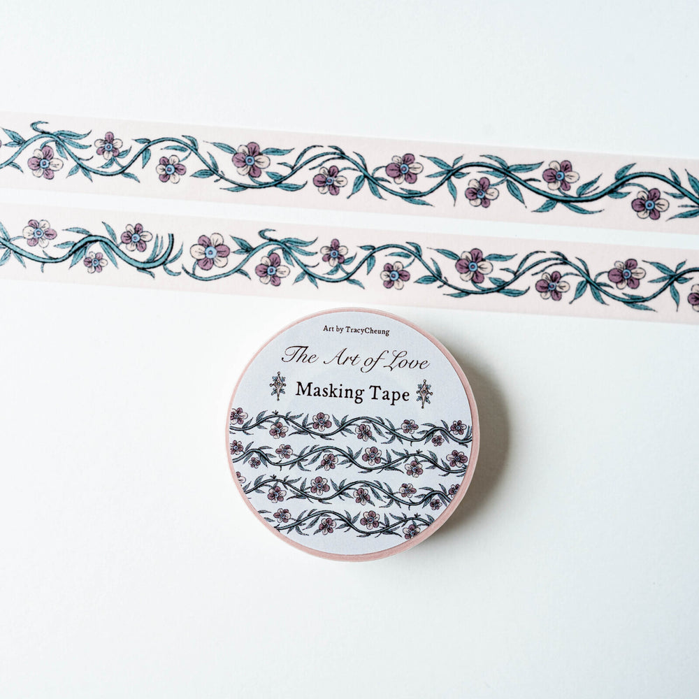 The Art of Love Wedding Tapes - The Floral Manuscript - washi