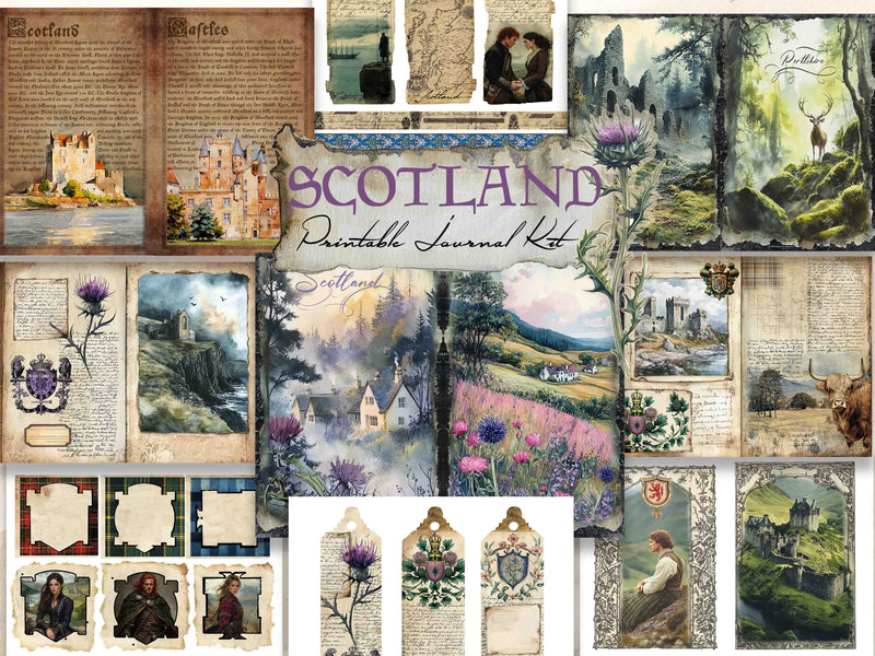 Scotland Digital Journal Kit