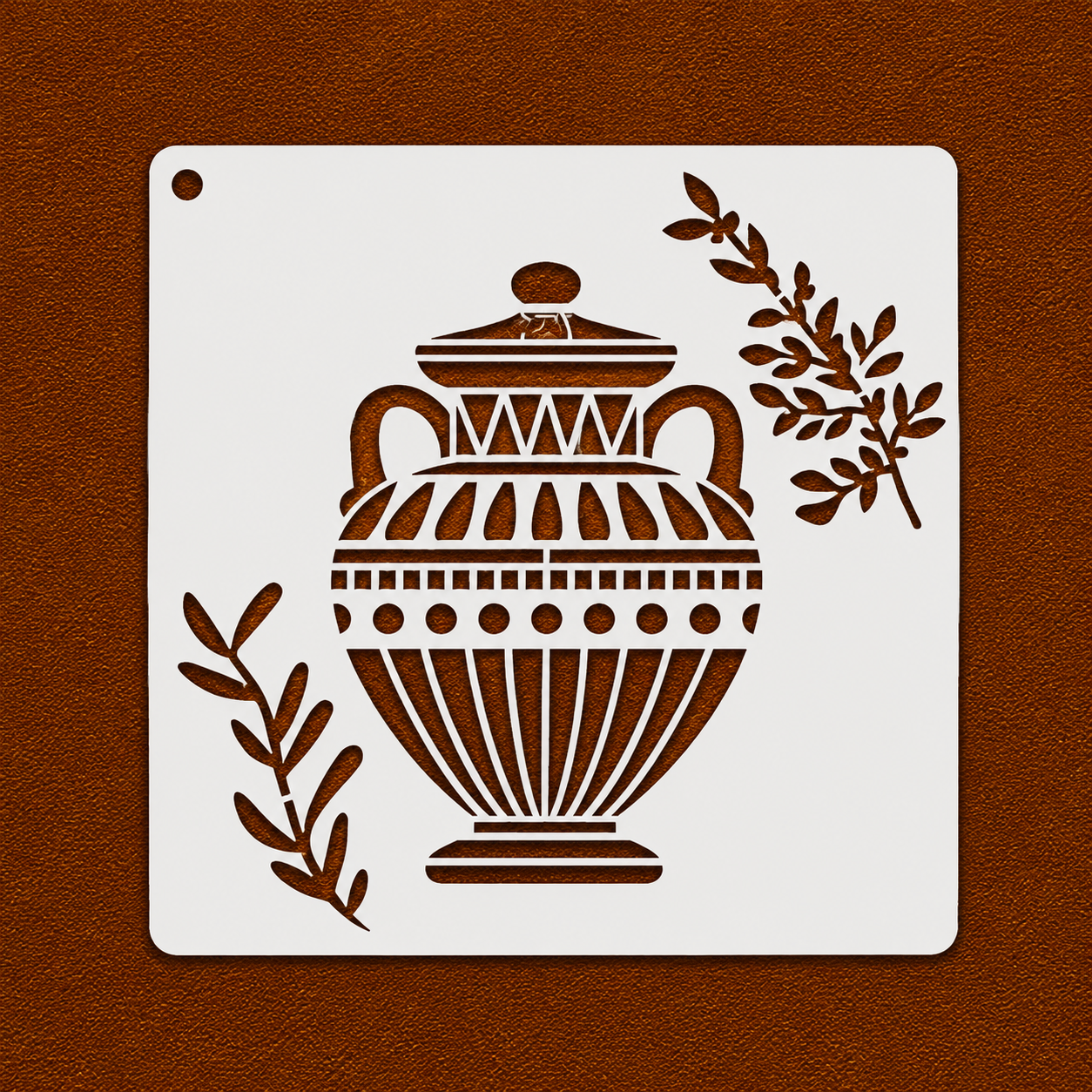 Mythic Amphora Stencil