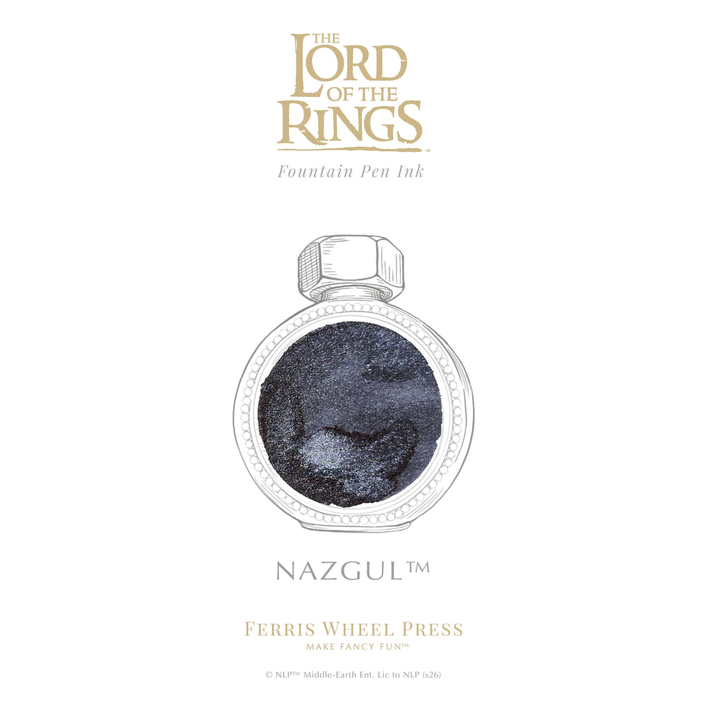 Fountain Pen Ink - Nazgûl - ink swatch